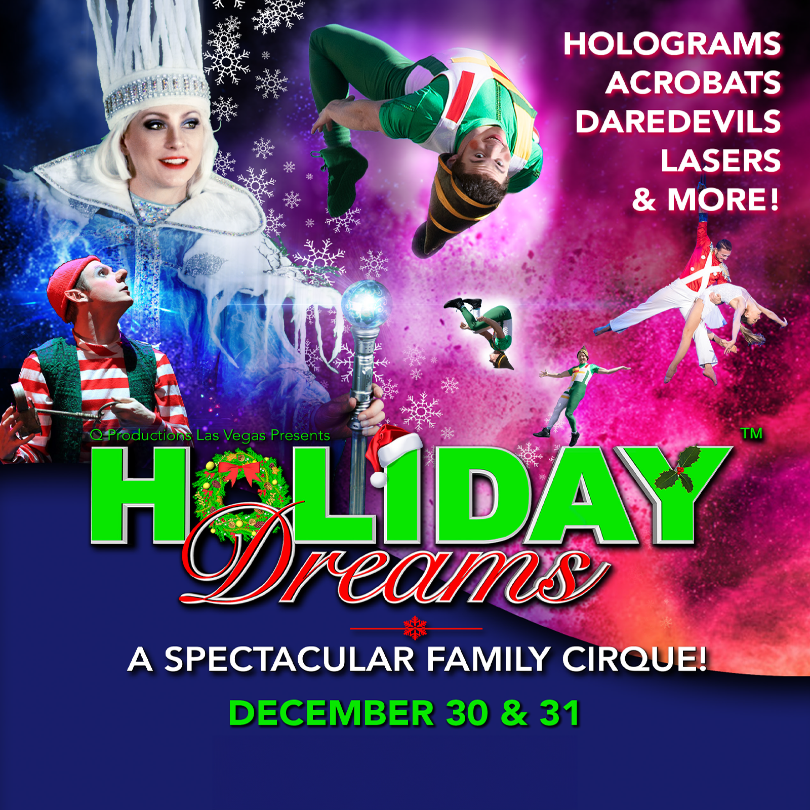 Cirque Holiday Dreams